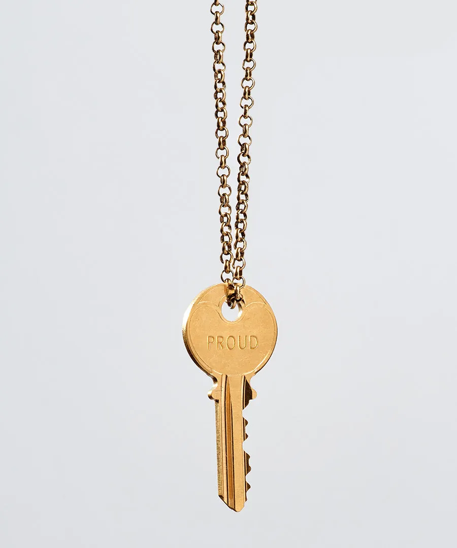 Pride Classic Key Necklace