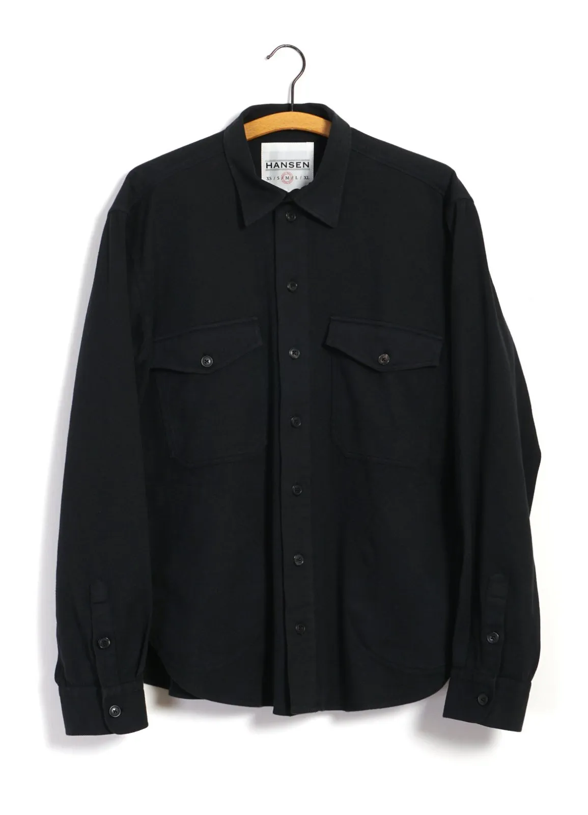 RUBEN | Casual Over Shirt | Black