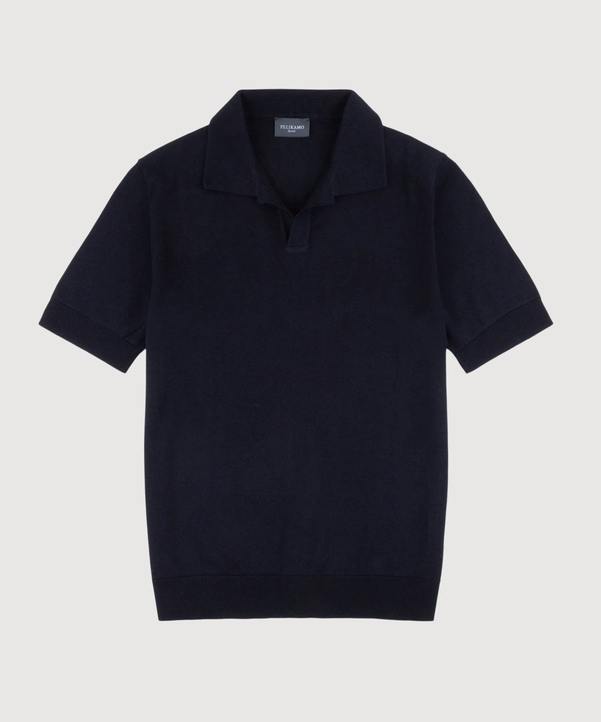 Short Sleeve Casual Polo Sweater