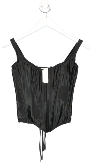 Victorias Secret Black The Classic Corset UK XS